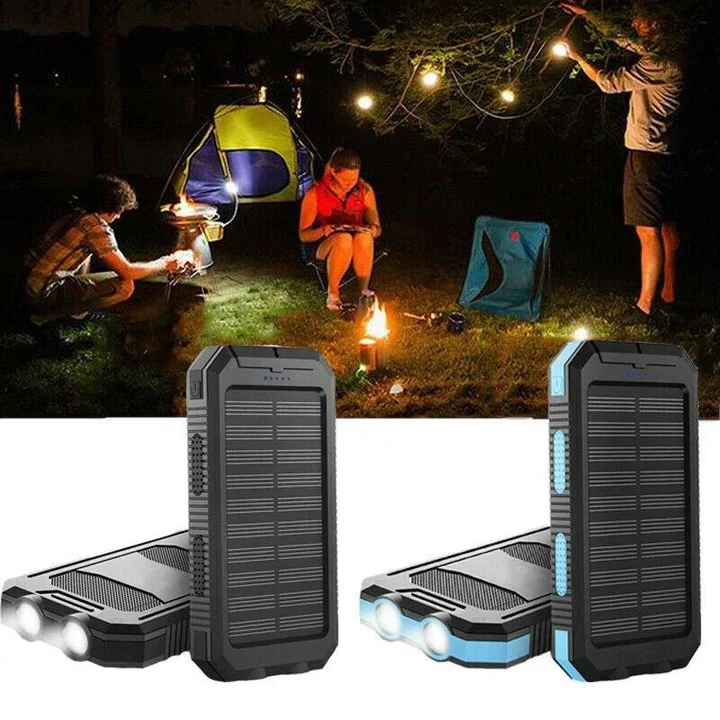 Portable Solar Power Bank With Dual USB Outputs - Image 10