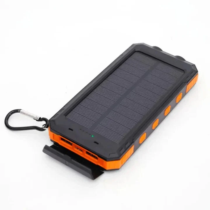 Portable Solar Power Bank With Dual USB Outputs - Image 4