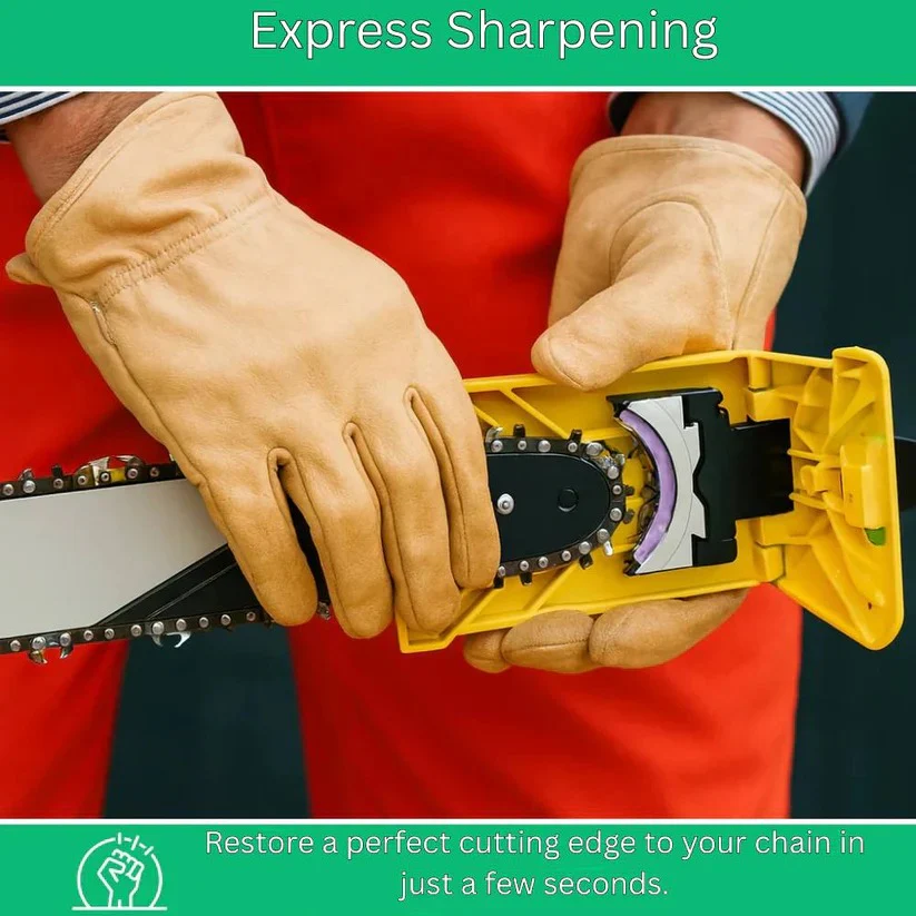Precision Chainsaw Sharpener Tool for Chain Sharpening - Image 2