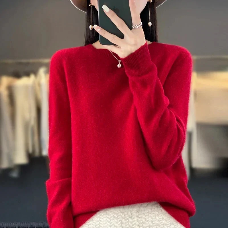 Merino Wool Sweater for Fall and Winter