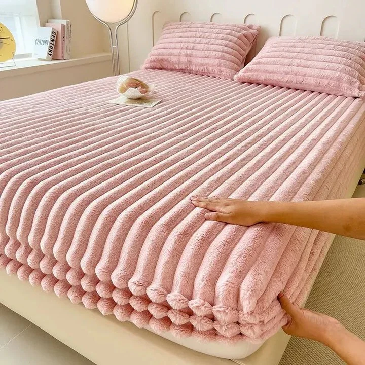 Fitted Bed Sheet with Deep Pocket Design - Image 2