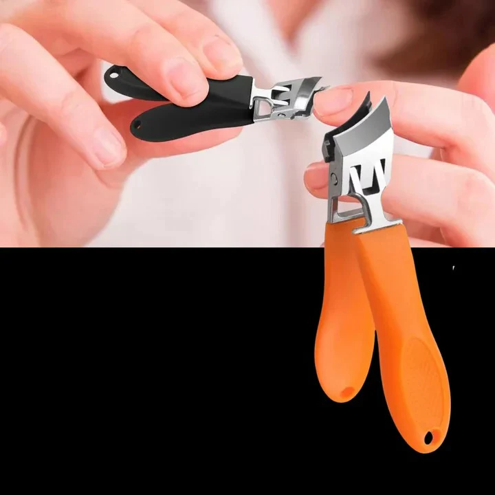 Manual Wide Jaw Nail Clipper with Curved Cutting Edge - Image 5
