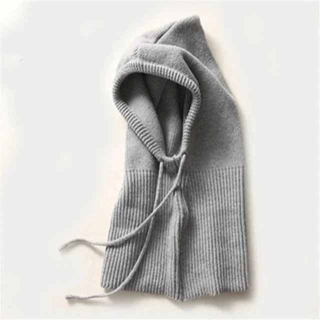 Fine Cashmere Slouchy Hat, Soft Winter Knit for Cold Weather - Image 3