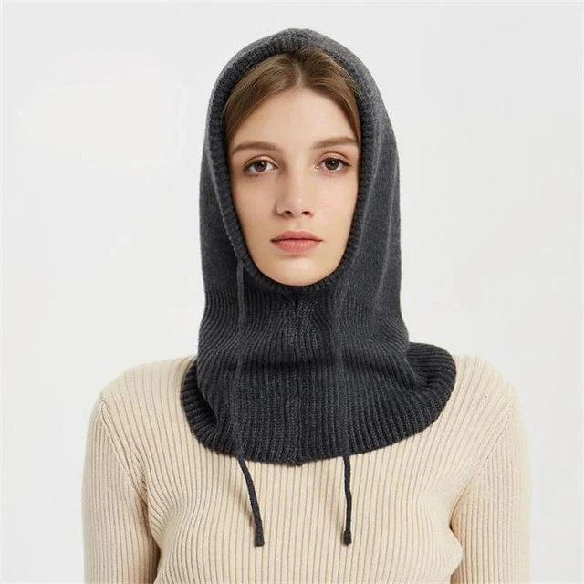 Fine Cashmere Slouchy Hat, Soft Winter Knit for Cold Weather - Image 4