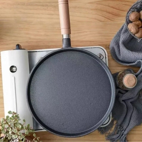 Cast Iron Griddle Pan for Pancakes on Gas and Induction Cooktops - Image 4