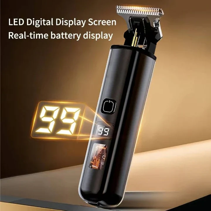 Rechargeable Hair Trimmer with Detachable Blade and LED Indicator - Image 6