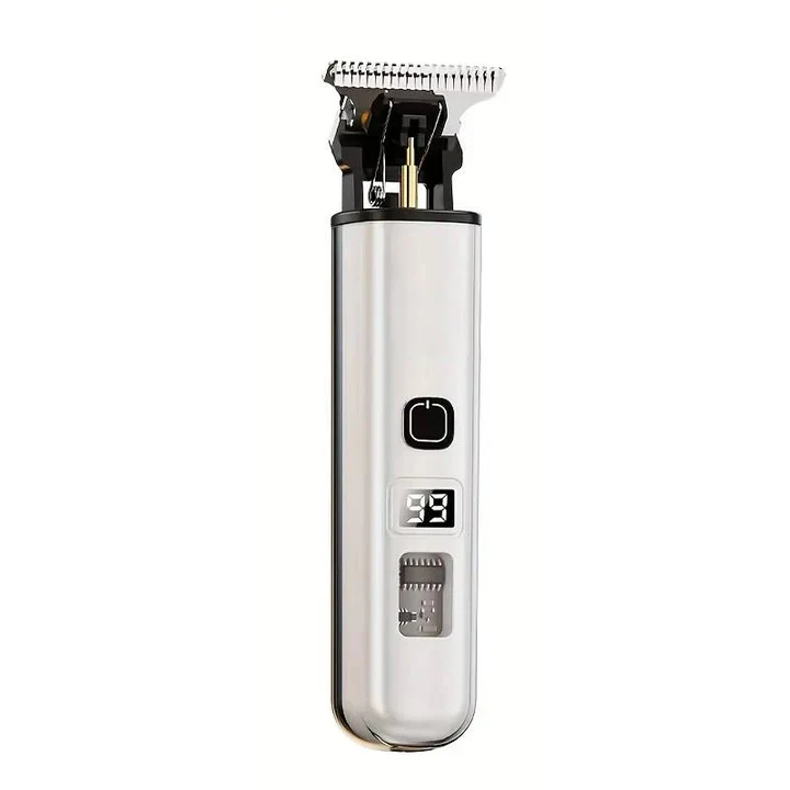 Rechargeable Hair Trimmer with Detachable Blade and LED Indicator - Image 9