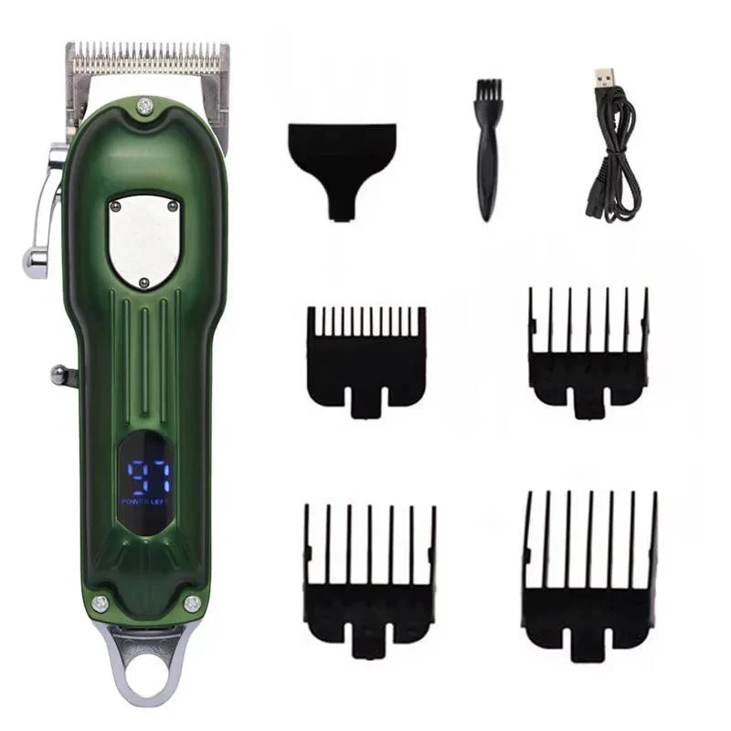 Professional Dog Hair Clipper All Metal Rechargeable - Image 2
