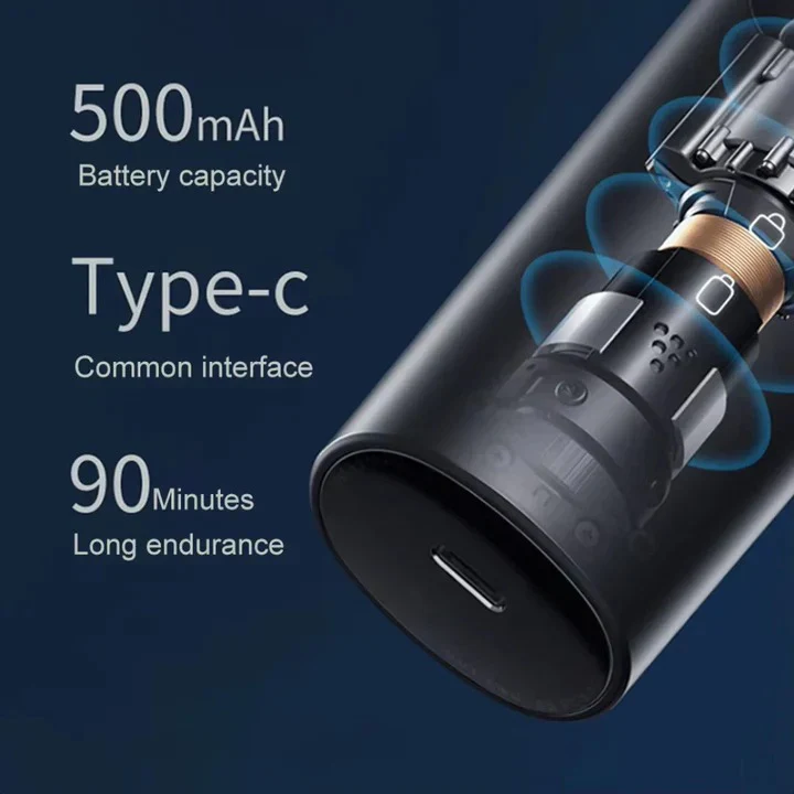 Nose and Ear Hair Trimmer with Washable Head - Image 5