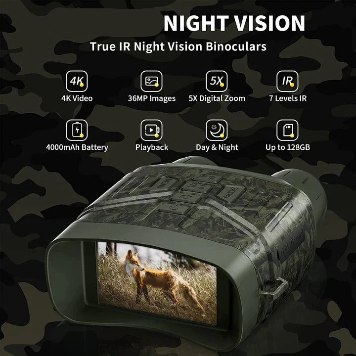 Digital Night Viewing Binoculars with Zoom - Image 10
