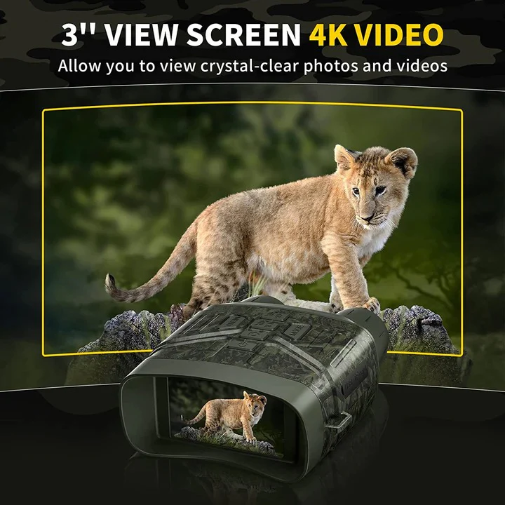 Digital Night Viewing Binoculars with Zoom - Image 9