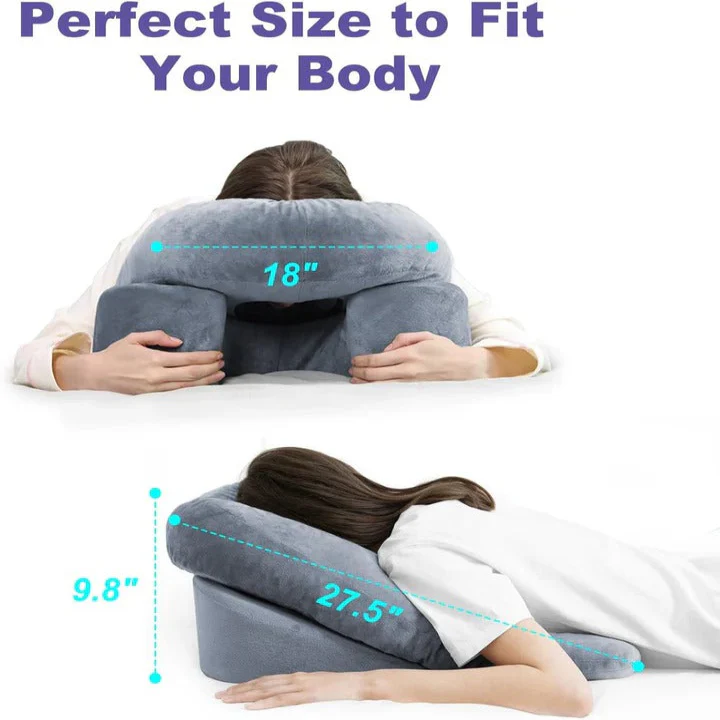 Face Down Recovery Pillow Recovery Pillow with Face Cavity Opening - Image 5