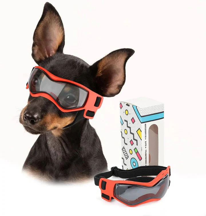 Ventilated Dog Goggles with Adjustable Strap - Image 10