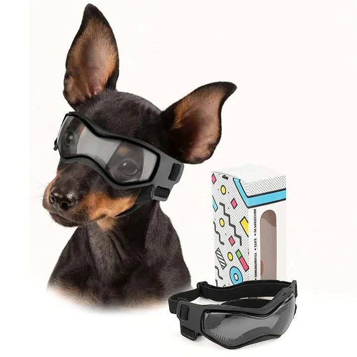 Ventilated Dog Goggles with Adjustable Strap - Image 4