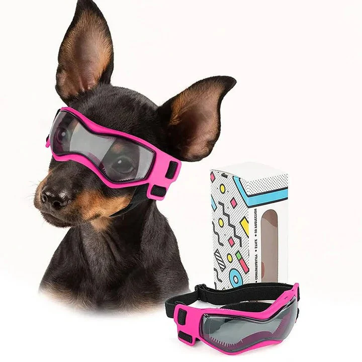 Ventilated Dog Goggles with Adjustable Strap - Image 9