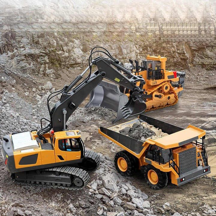 Remote Control Construction Vehicle with Interchangeable Tools - Image 8