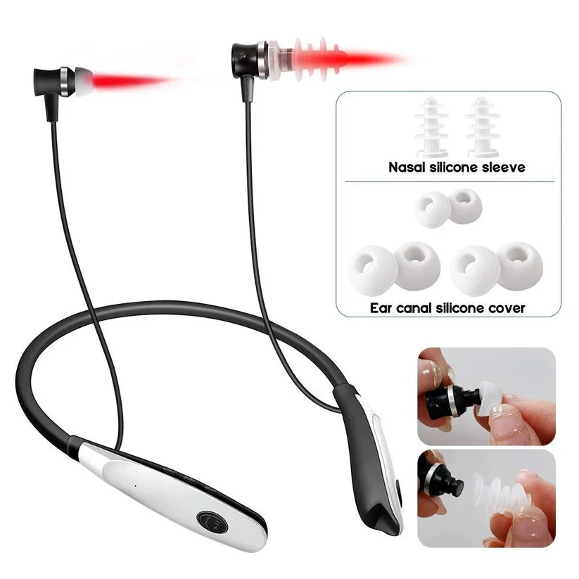 Rechargeable 650nm Red Light Device with Dual Ear and Nasal Probes - Image 8