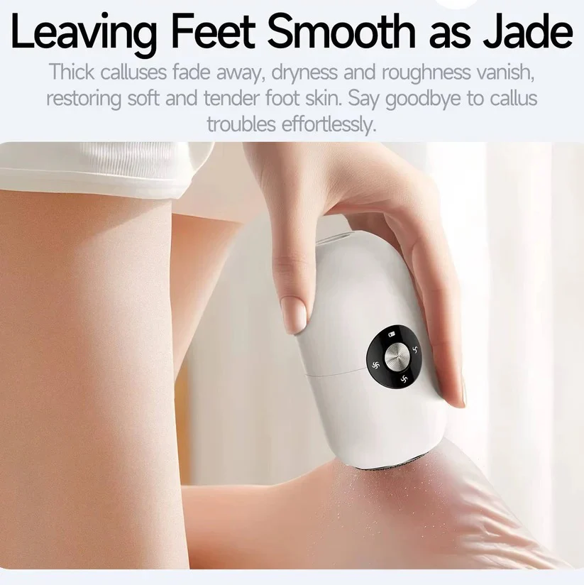 Rechargeable Electric Foot File with Adjustable Speed for Callus Removal - Image 9