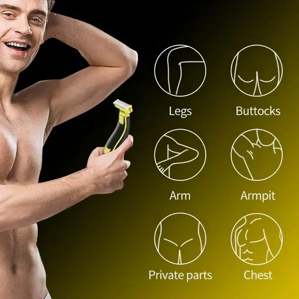 Rechargeable Electric Shaver and Trimmer for Men, Wet and Dry Use - Image 3