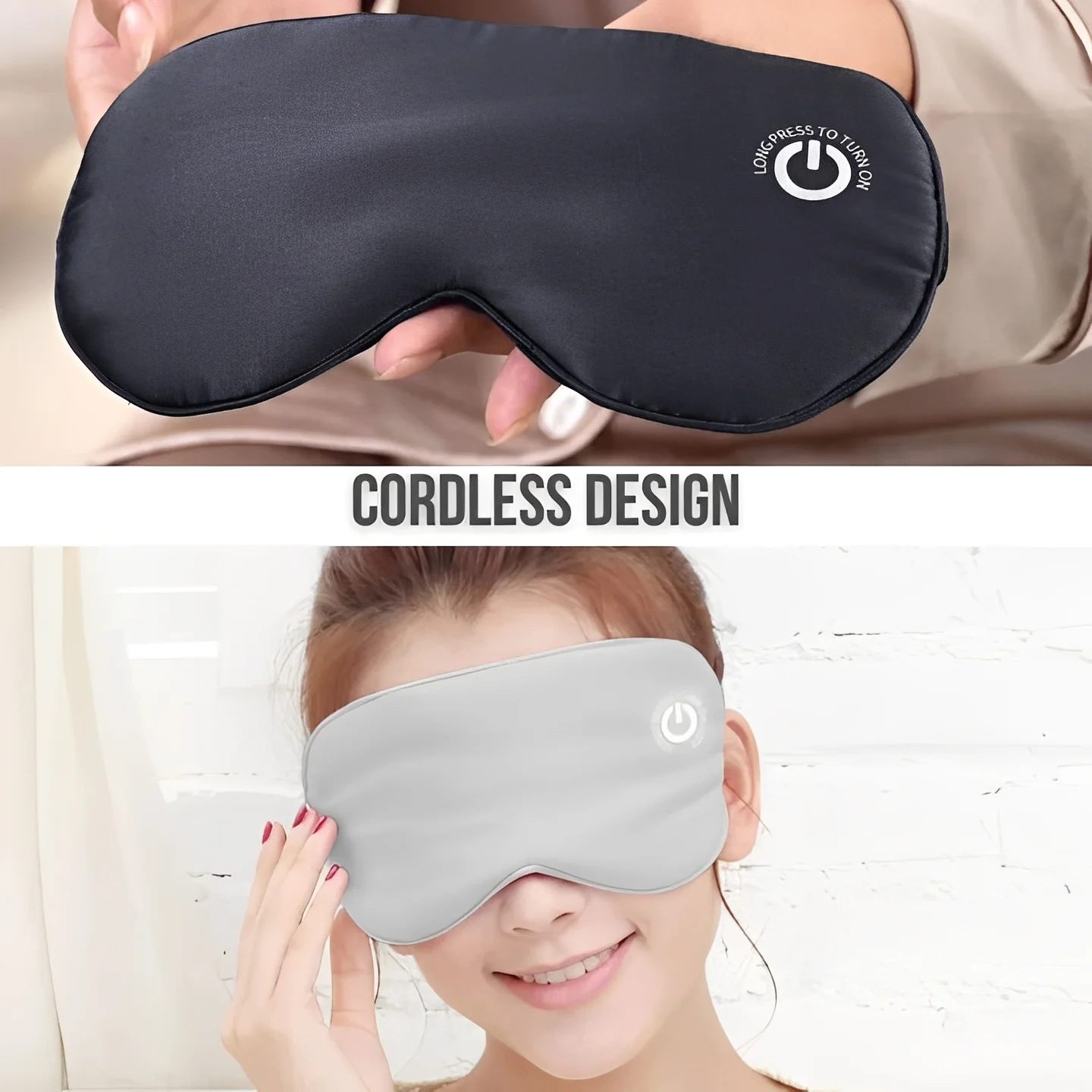 Rechargeable Heated Eye Mask for Relaxation and Sleep Support - Image 5