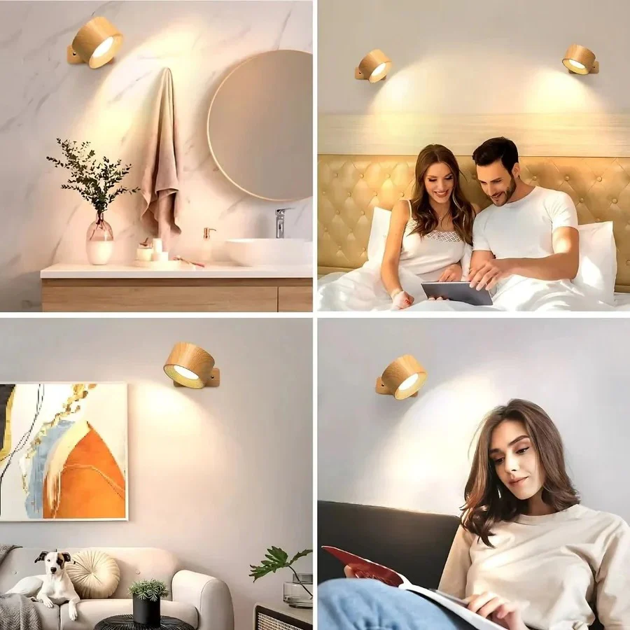 Rechargeable Wall Light with 360° Rotation - Image 15