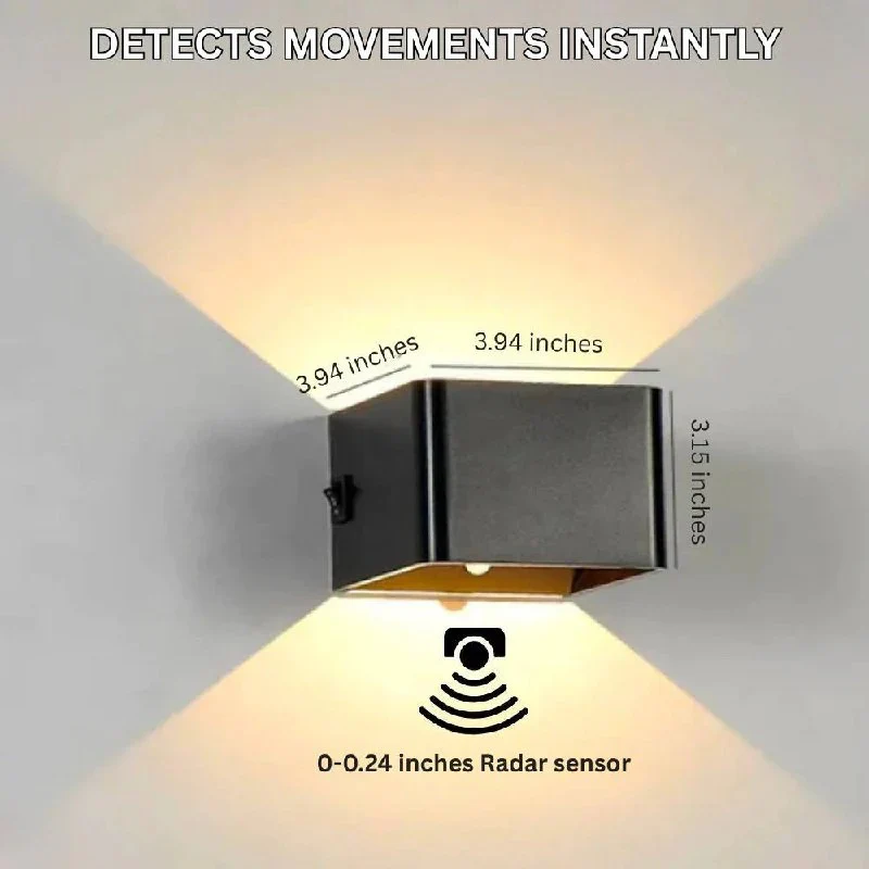 Rechargeable Wireless Wall Sconce with Luxury Ambient Lighting - Image 5