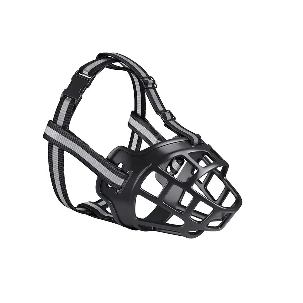 Reflective Dog Muzzle with Adjustable and Breathable Design - Image 3