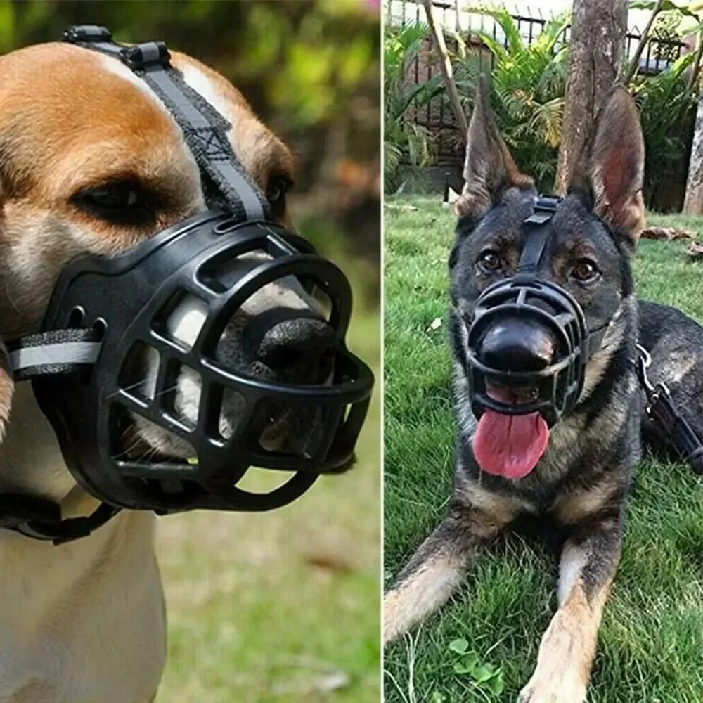 Reflective Dog Muzzle with Adjustable and Breathable Design - Image 4