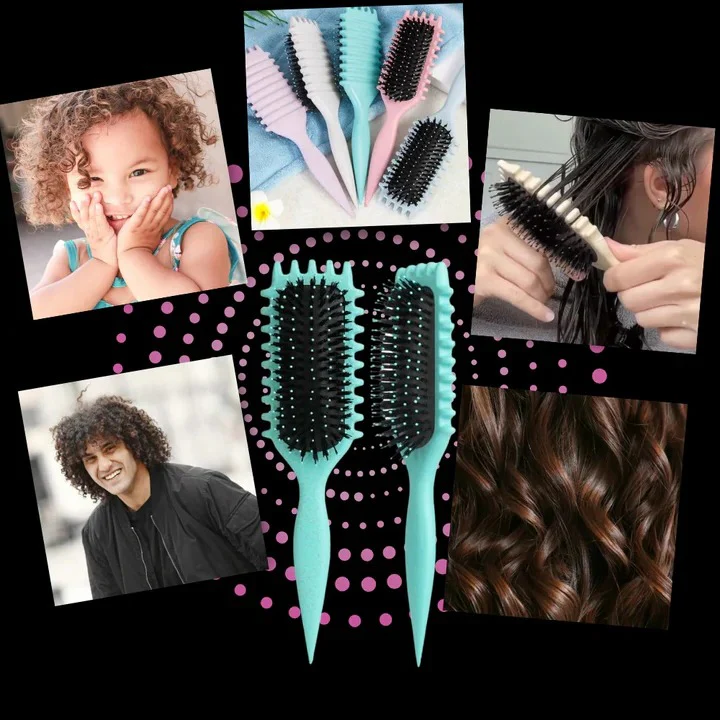 Hair Styling Brush for Curl Shaping and Blow Dry Use - Image 9