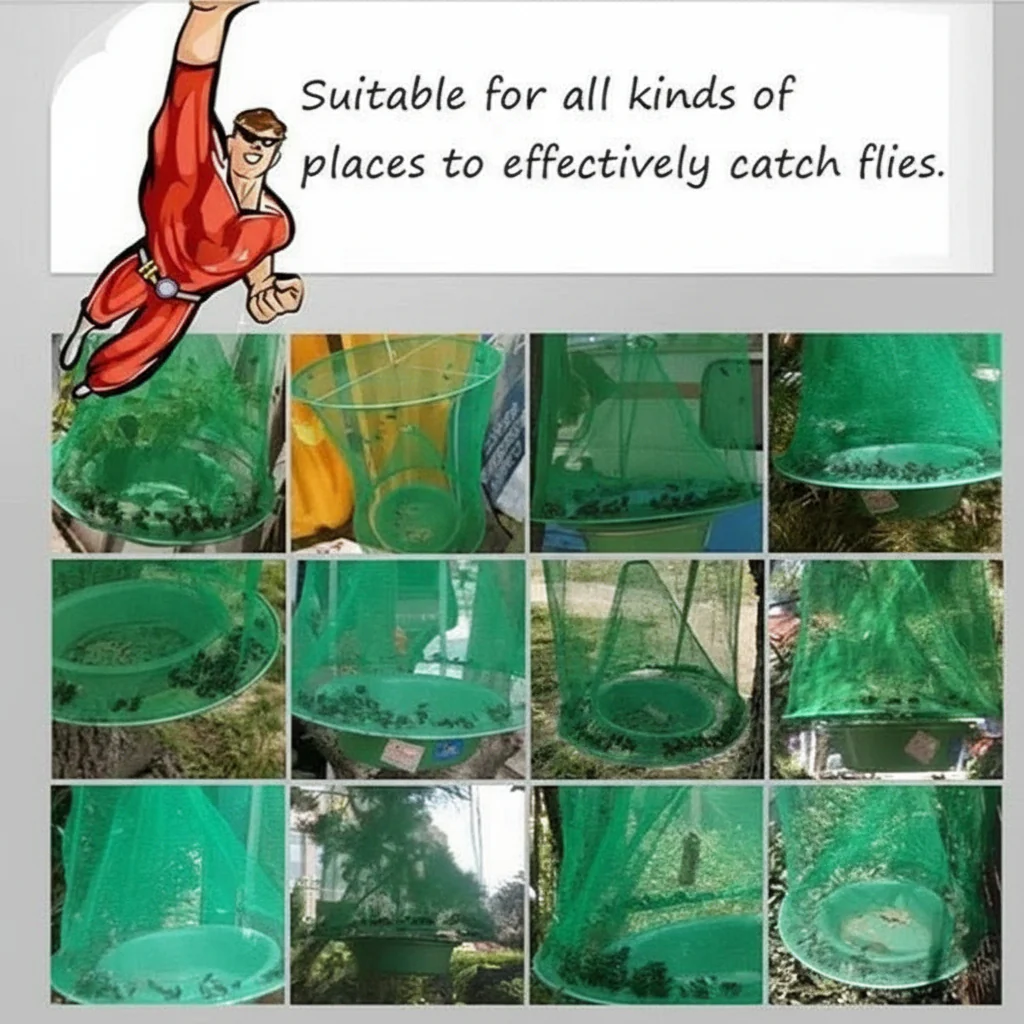 Reusable Fly Trap For Barn And Ranch Use - Image 4