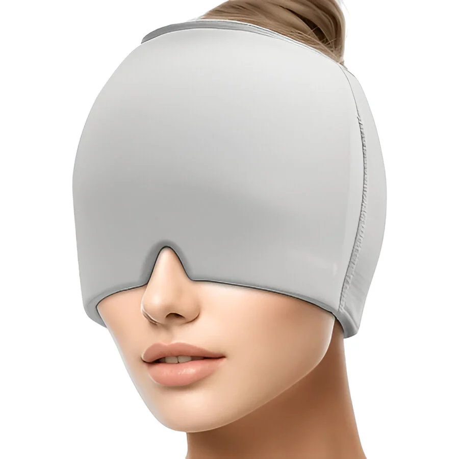 Reusable Gel Head Wrap for Hot & Cold Therapy for Comfort - Image 4