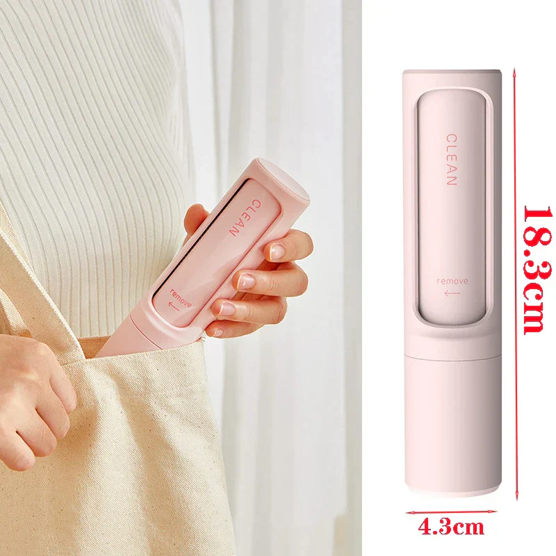 Reusable Lint Roller with Inbuilt Pet Hair Remover Brush - Image 6