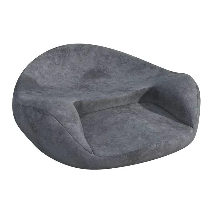Round Meditation Cushion with Memory Foam Core - Image 7