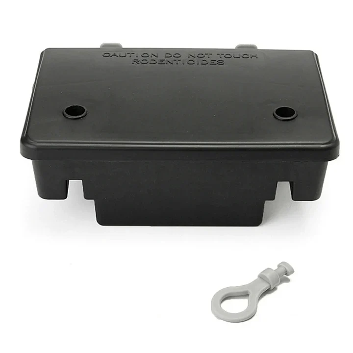 Reusable Rodent Catch Station with Removable Bait Tray