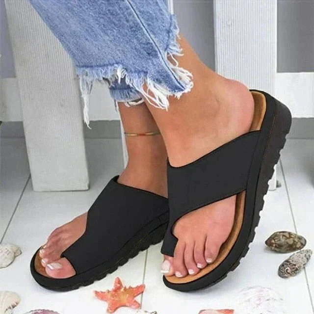 Slip On Sandals with PU Leather Upper - Image 3
