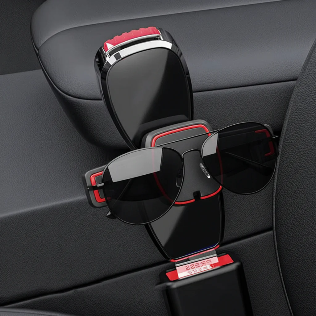 Seat Belt Extender with One Click Release and Metal Locking Tongue, 2 Pack - Image 3