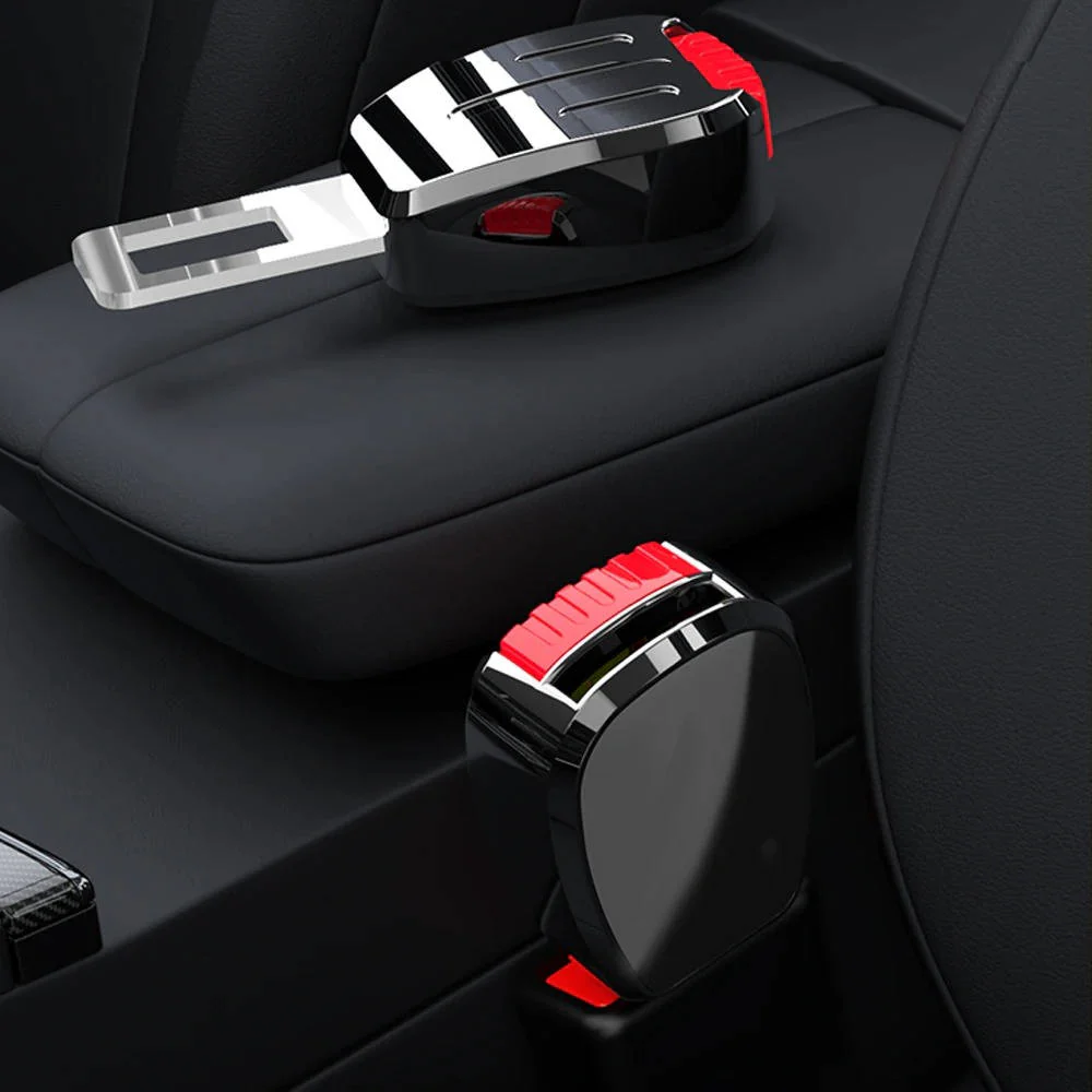 Seat Belt Extender with One Click Release and Metal Locking Tongue, 2 Pack - Image 5