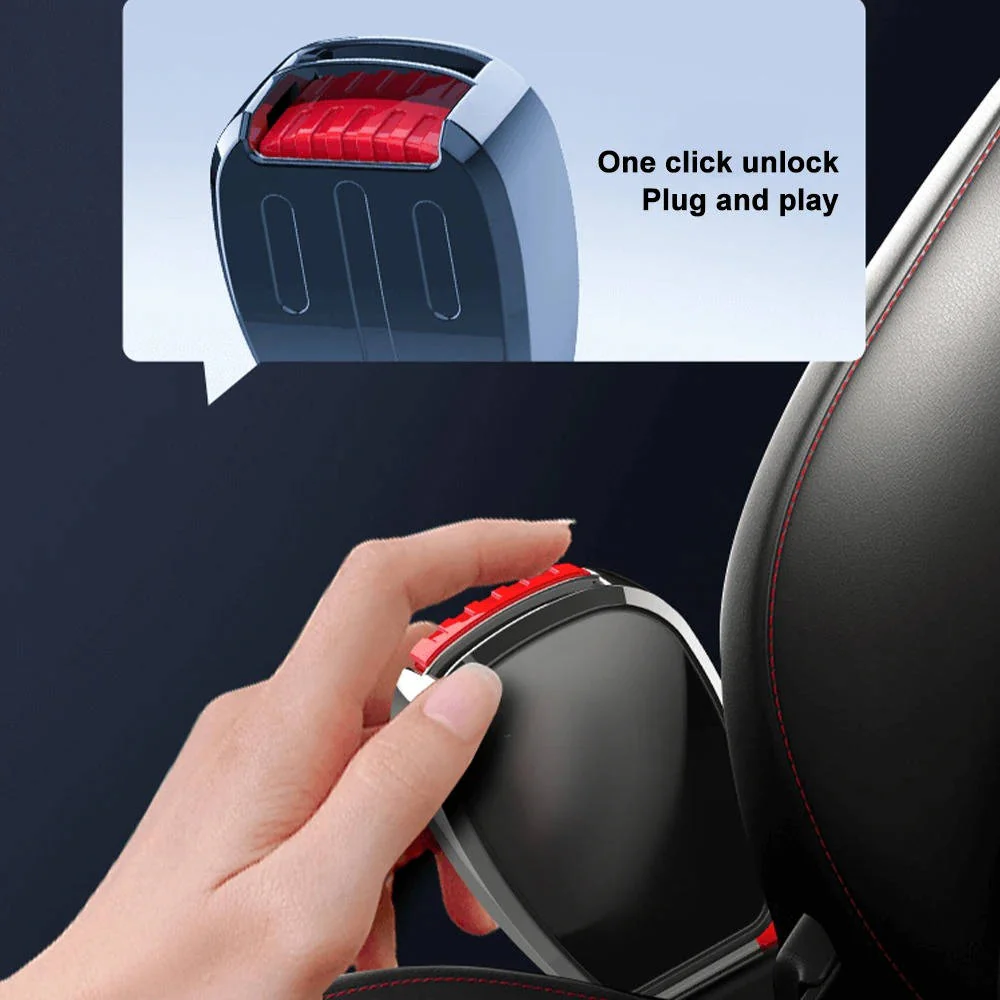Seat Belt Extender with One Click Release and Metal Locking Tongue, 2 Pack - Image 6