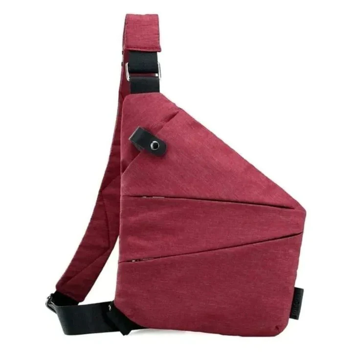 Unisex Crossbody Bag with Hidden Zipper and Secure Design - Image 6