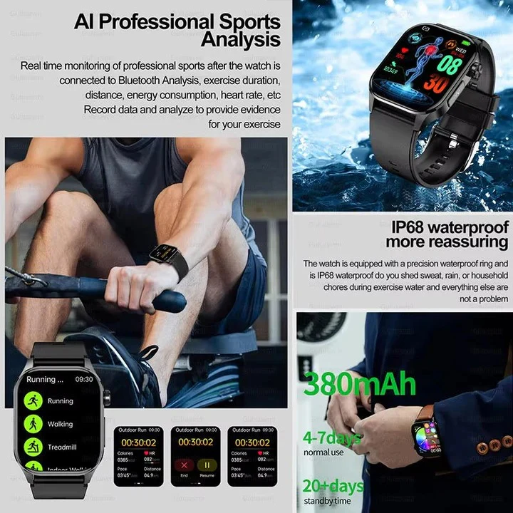 Smartwatch with AMOLED Display, Bluetooth Calling and Activity Tracking - Image 5