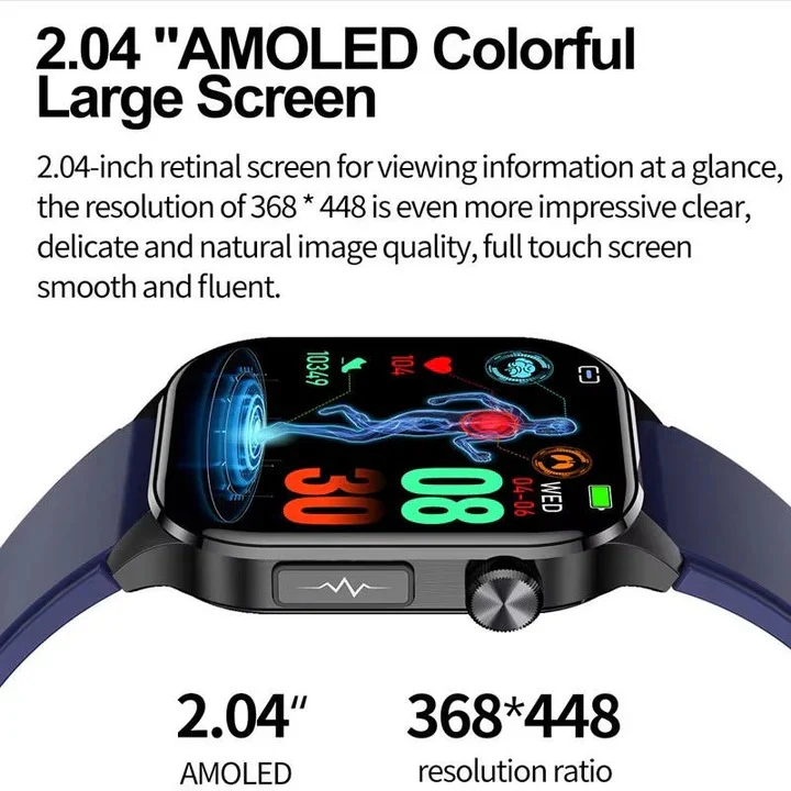 Smartwatch with AMOLED Display, Bluetooth Calling and Activity Tracking - Image 6