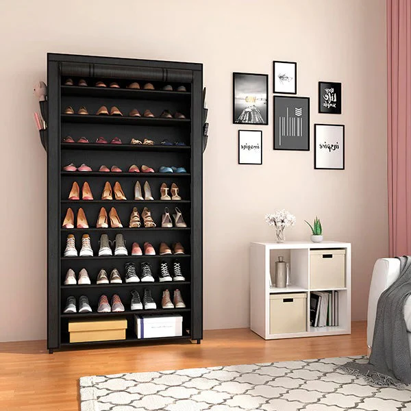 Vertical Shoe Rack Organizer for Entryway and Closet Storage - Image 3