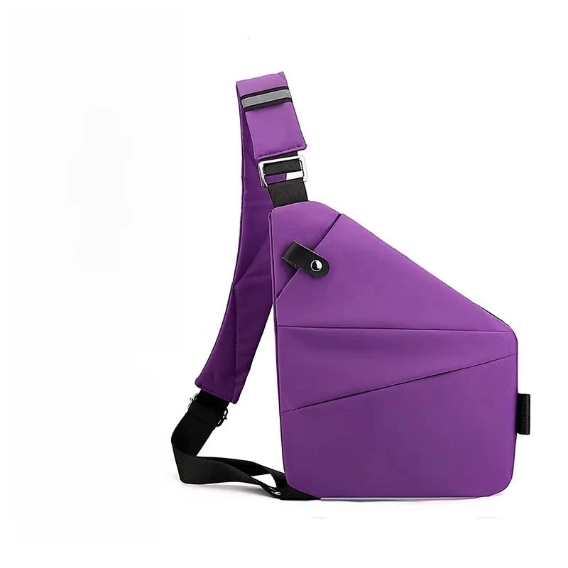 Adjustable Crossbody Sling Bag with Padded Air Mesh Back Panel - Image 11