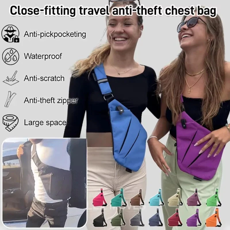 Adjustable Crossbody Sling Bag with Padded Air Mesh Back Panel - Image 18