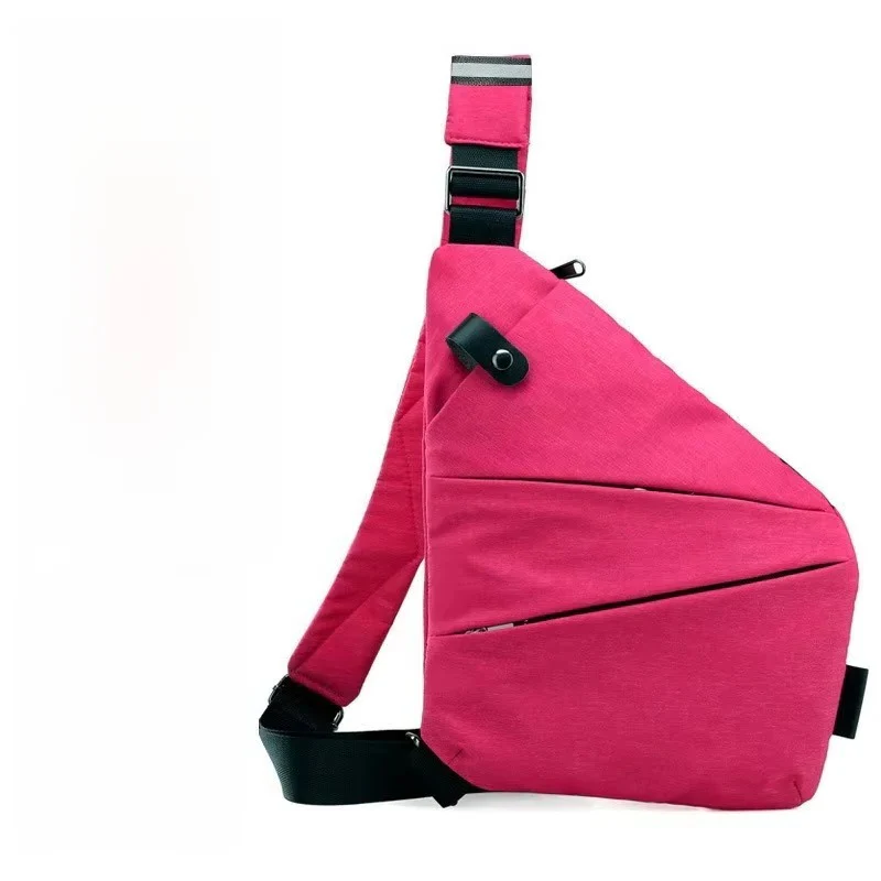 Adjustable Crossbody Sling Bag with Padded Air Mesh Back Panel - Image 3