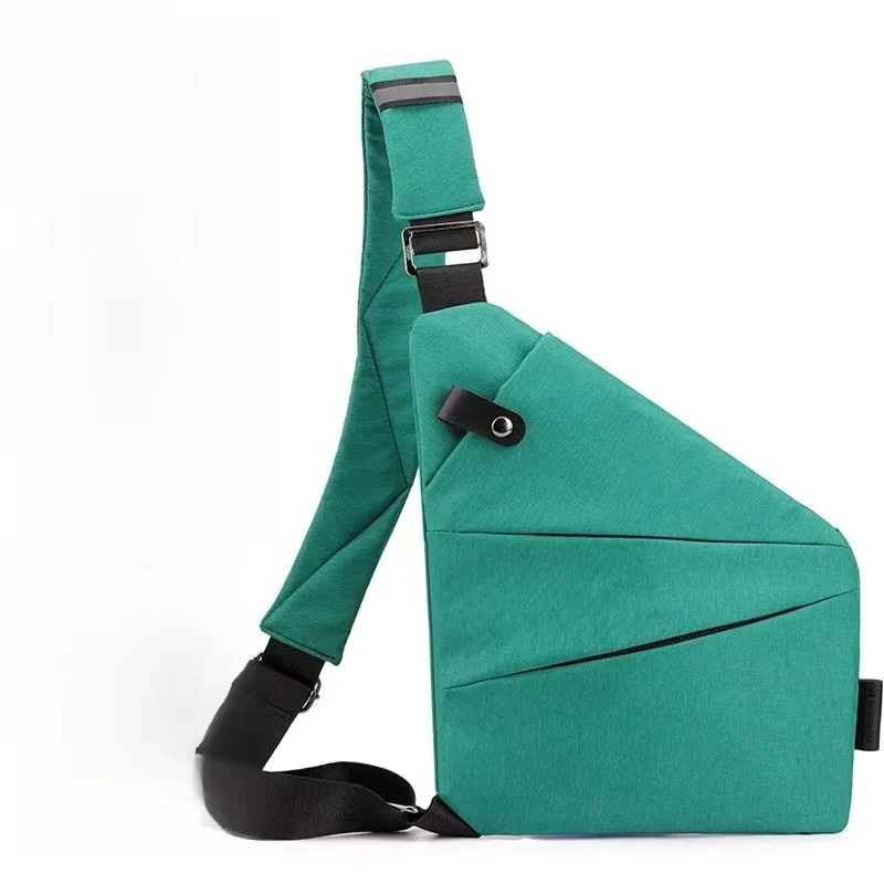 Adjustable Crossbody Sling Bag with Padded Air Mesh Back Panel - Image 6