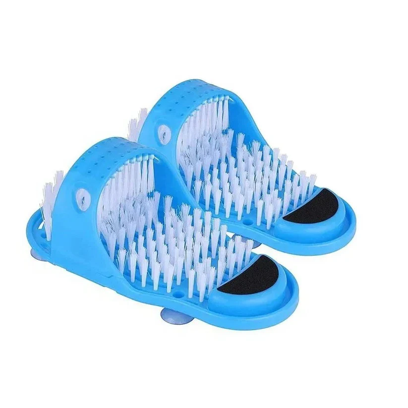 Foot Scrubber for Shower with Contoured Bristles and Grip Base - Image 8
