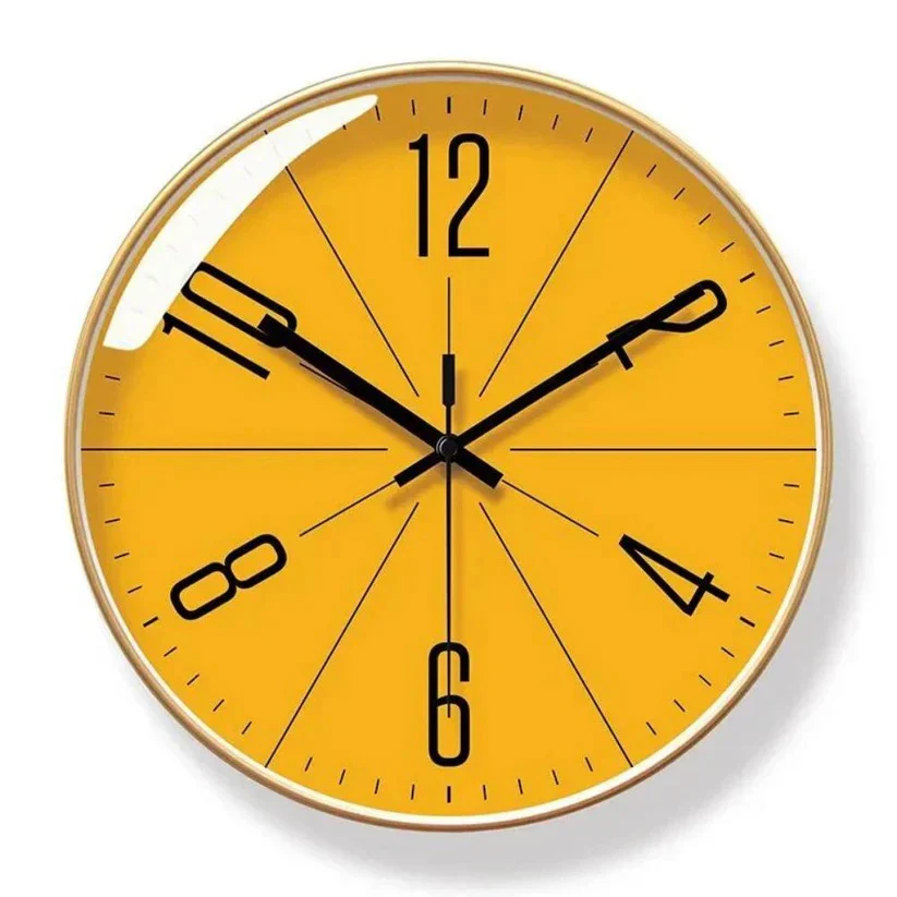 Silent Quartz Wall Clock with Minimalist Design for Modern Home Decor - Image 2