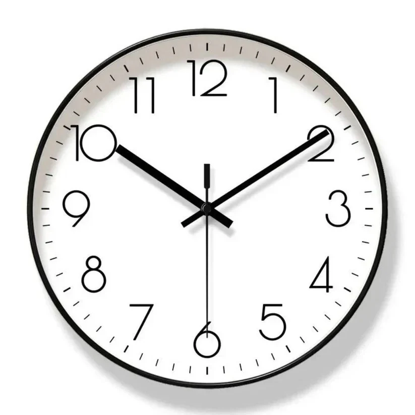 Silent Quartz Wall Clock with Minimalist Design for Modern Home Decor - Image 3