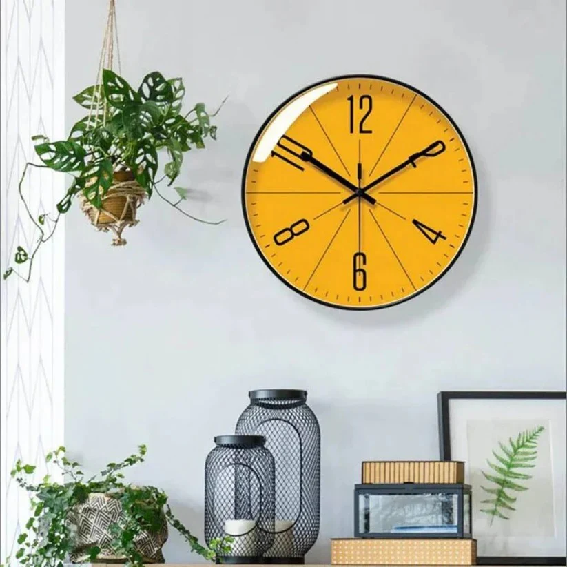 Silent Quartz Wall Clock with Minimalist Design for Modern Home Decor - Image 7